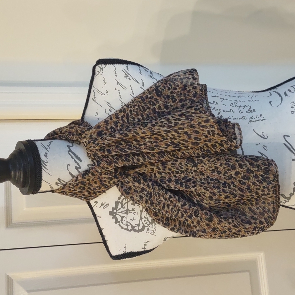 Doncaster Cheetah Print Scarf